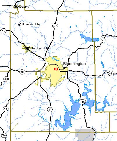 Monroe County Map